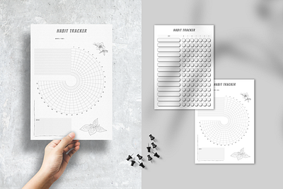 Minimal Habit Tracker Template tracker