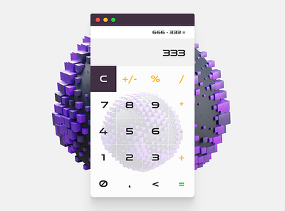 Calculator 004 calculator dailyui mobileapp mobiledesign ui webdesign