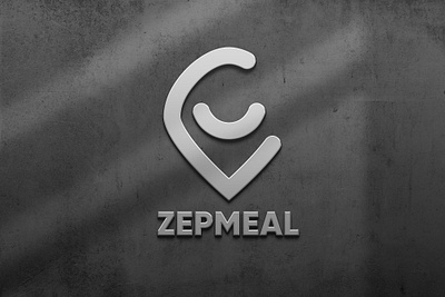 Zepmeal logo concept 3d animation food logo graphic design logo meal order logo modern logo new design new logo design tracking logo ui