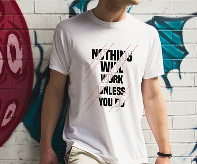 Typographic T-shirt branding design illustration logo logo design t shirt t shirt design vintage vintage t shirt