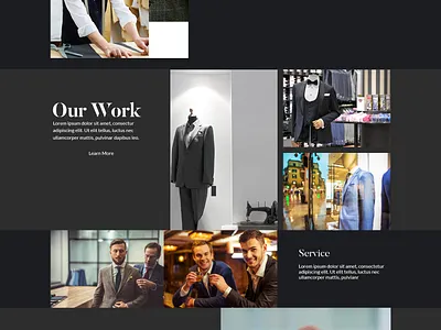 Fashion Website Design branding fashion graphic design logo ui