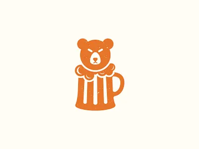 Bear Beer alcohol bear beer branding cup drink graphic design logo logodesign logoinspiration logomaker pub