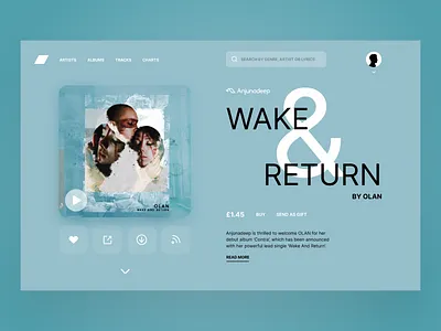 bandcamp web design concept bandcamp design figma interface landing page music redesign ui ux web design
