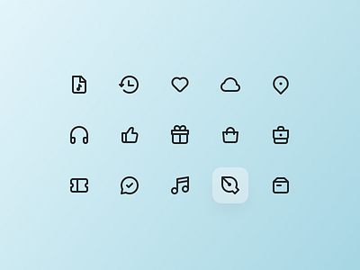 Iconamoon Again bag icon box icon cloud icon gift icon heart icon icon icon pack icon set icons like icon location icon music icon support icon ticket icon