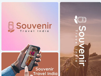 Logo design for traveling animation branding design graphic design illustration logo logo design motion graphics ui ux vector