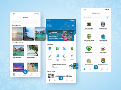 Alan Desa - Mobile Apps administration application apps design mobile mobile apps smart village ui ui mobile apps ux village