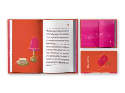 Kanturcice book bookdesign classical literature iheritance illustration karolina svetla lamp photography porcelain series sewing kit teacup