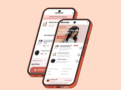 Bloomly - Multi Product Store. ecommercedesign ecommerceux interfacedesign minimaldesign mobileapp onlinestore retailtech shoppingapp ui uxdesign
