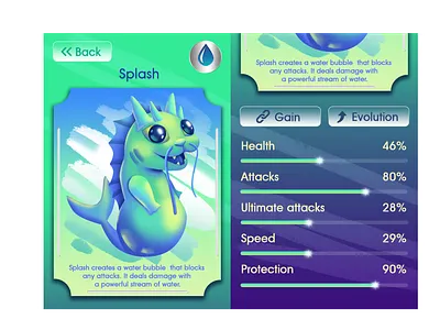 Character Creation And Character Card Design For A Casual Game 2d 2d illustration art casual game character design concept art cover art design game art illustration ui user interface ux
