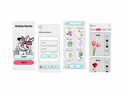 Online Florist app design application application design design flowers flowers aoo design flowers app flowers app ui ui ui app ui app design ui design uidesign uiux uiux design uix user interface userexprience ux ux design