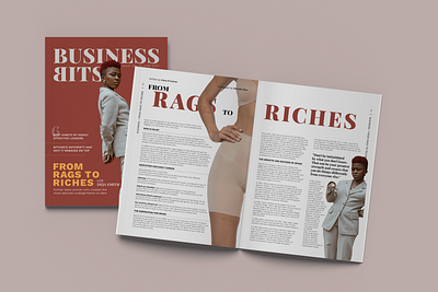 Business Magazine adobe businessmagazine cover page design creativecloud editorial graphic design indesign magazine magazine design typography