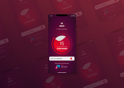 Birthday Countdown Timer - #DailyUI 14 app design ui ux