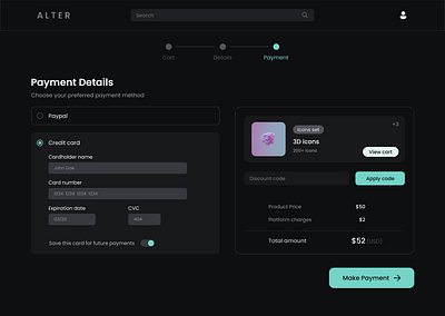 Checkout page checkout ui ux