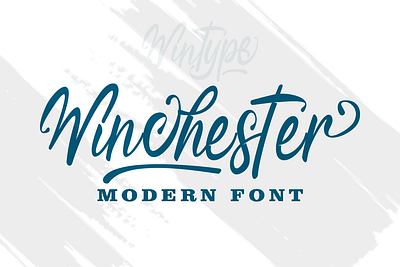 Winchester banner branding business cover fashion girly graphic design illustration interior invitation logo magazine modern script social media t shirt