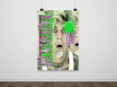 Machine Gun Kelly MGK event event graphic design poster