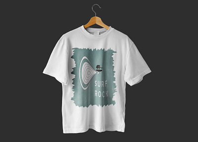 T-Shirt Surf rock beach clothes design graphic design skateboarding surf rock t shirt