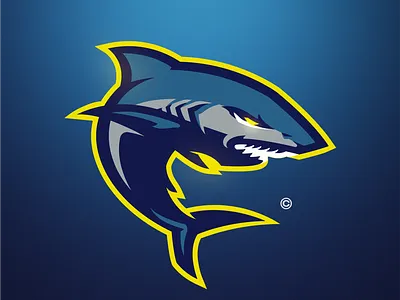 QUICK FLOODS athayadzn battle branding design fish gaming illustration logo mascot mascot logo ocean shark sport logo sports team vector