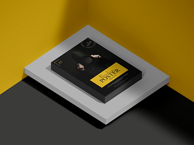Premium Stack of Poster Mockup Free poster mockup free