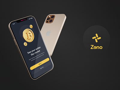 Zeno crypto wallet app crypto app crypto trading crypto wallet cryto ui cryto ui design design figma logo productdesign ui uidesign uiux