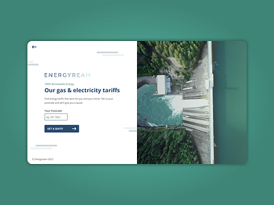 CTA Modal | Daily Design Challenge cta dailyui energy modal quote ui