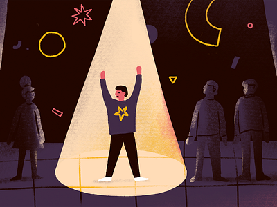 Pitching Yourself as a Designer blog illustration character design designer digital art digital illustration editorial illustration illustration light pitch procreate procreate art scene