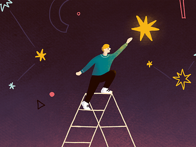 Hiring Top Design Talent blog illustration character design digital art digital illustration editorial illustration hiring illustration procreate procreate art star