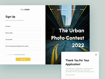 Sign Up design figma sign up ui urban