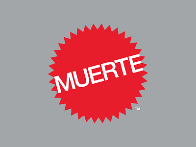 MUERTE 80s logo mashup mattell parody retro toys
