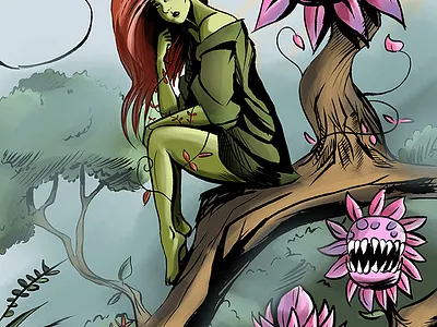 Poison Ivy Cover Art graphic design