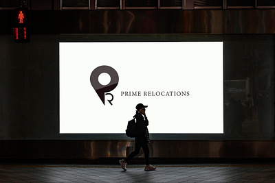 Prime Relocations logo design branding brandingguidelines graphic design logo mockup