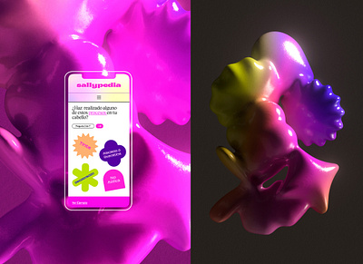 Sallypedia UI/UX design gen z mexico sabbath sally beauty ui ux web design