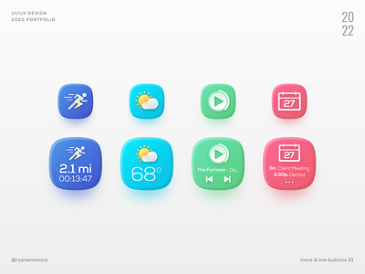 Icons & Widgets 01 design icon design icons interface interface design product design ui ui design ui ux ux ux design widgets