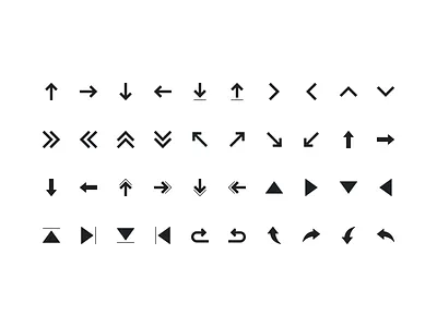 Arrow Icon arrow chevron icon icon apps icon set icons landing page sign ui design