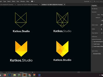 Cat Logo Concepts ashalif ashdesign pro brand identity brand style guide branding design design art designer illustration minimal