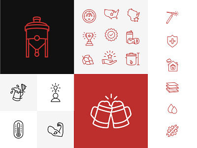 Spike Brewing - Icon Set beer brewing cheers icon icons