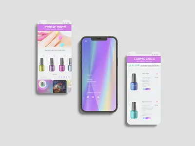 Cosmic Disco design graphic design ui ux