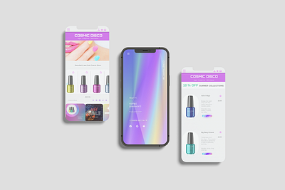 Cosmic Disco design graphic design ui ux