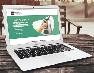 Urban RO Company branding clean design typography