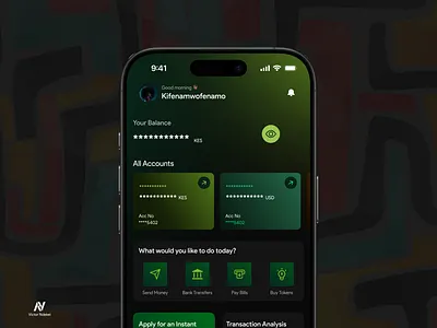 Banking Landing Page design figma ui uiux ux