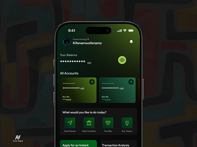 Banking Landing Page design figma ui uiux ux