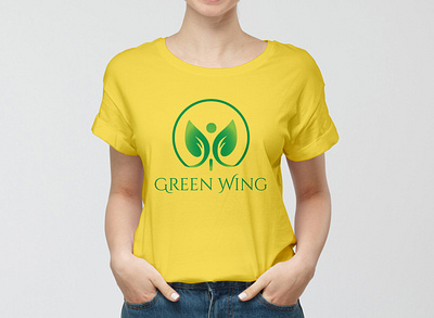 Logo-Design-Green-Leaf-Wing-Organic-LeaveWing-Fresh-Leave branding business design fresh graphic design green illustration leaf leave leavewing logo logo design naturals nature organic stylish symbol unique vector wing