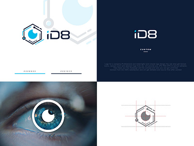 Tech Logo Design brand creative design ecommerce eye favicon identity it logo logotype minimalist tech tech logo technology technology logo vision