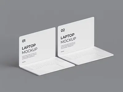 Free Macbook Pro Clay Mockup set abstract clay clean design device display laptop mac macbook macbook pro macbook pro mockup mockup mockup set presentation realistic simple theme web webpage website