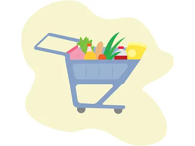 grocery trolley object