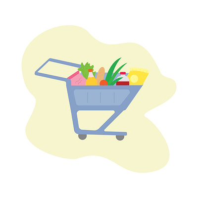 grocery trolley object