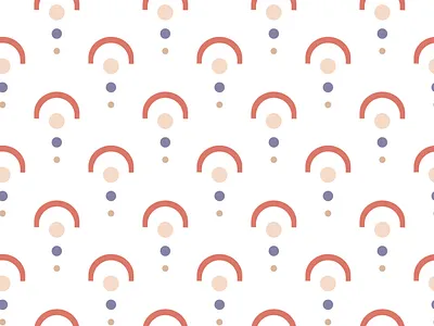 abstract boho pattern contemporary