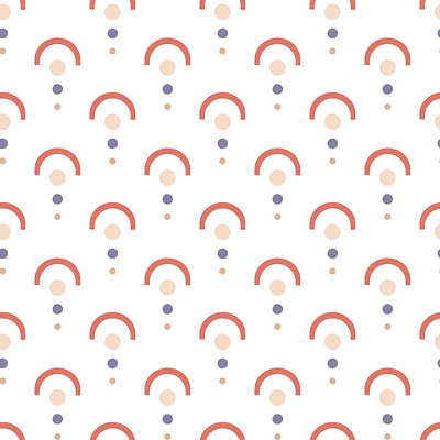 abstract boho pattern contemporary