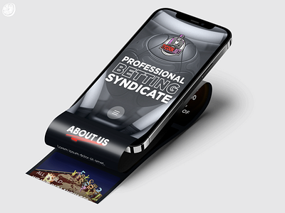 Landing Page for Tycoon Syndicate branding design landing page ui visual identity web design