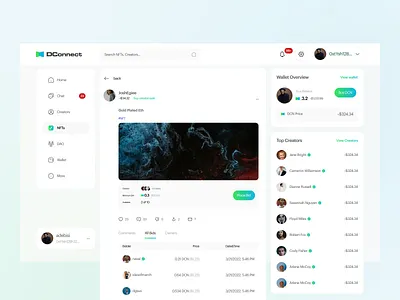 DConnect - NFT Details creator