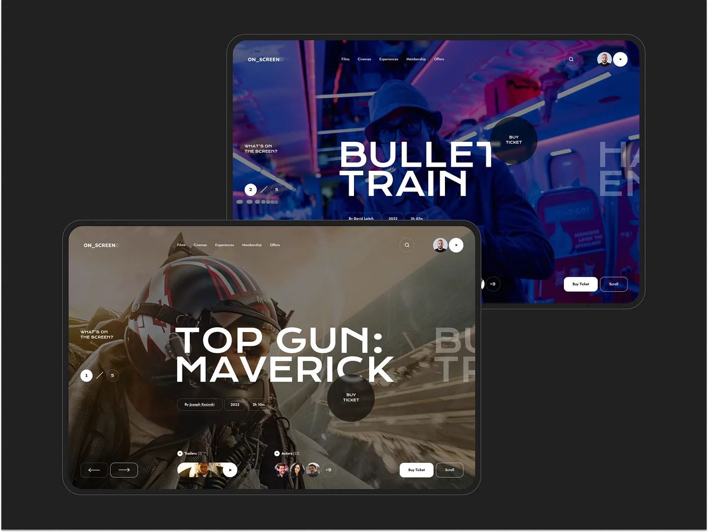 Innovative TV Website Design Concepts for Modern Streaming